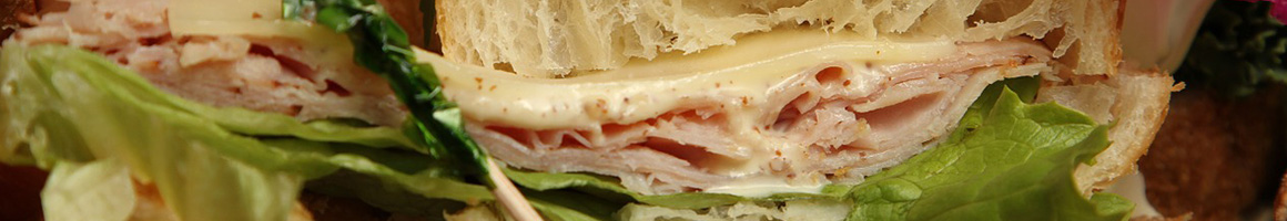 Eating Sandwich at Yogybee restaurant in Waldwick, NJ.